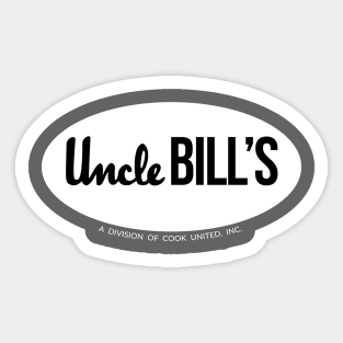 Uncle Bill's Sticker